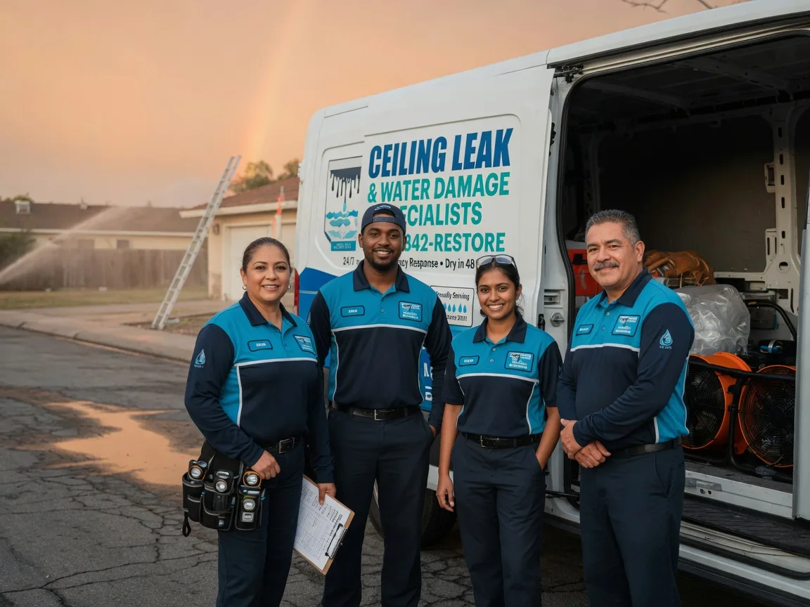 Ceiling Leak Cleanup company in Devol, OK